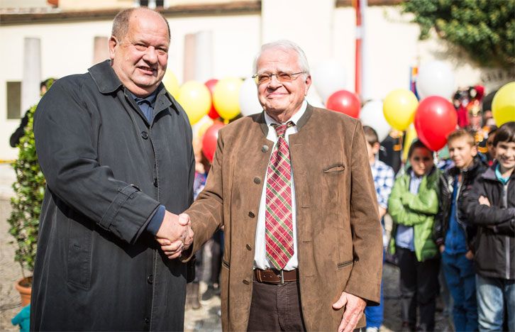 Josef Feldner en Marjan Sturm