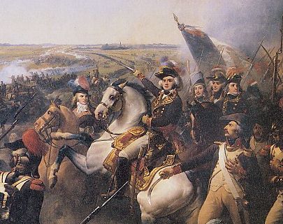 Hier verovert Jean-Baptiste Jourdan in 1794 de Nederlanden bij het Belgische Fleurus