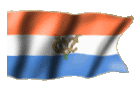 De vlag van de VOC, ge�nspireerd op de Princevlag van
 de Verenigde Nederlanden