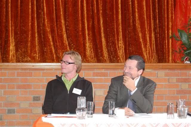 Marcel Bas (links) en Johan Deckmyn (rechts)